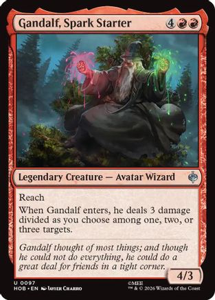 Gandalf, Spark Starter (097) - The Hobbit