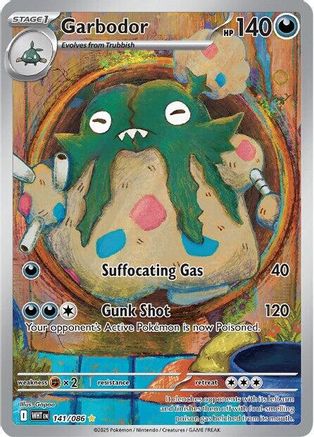 Garbodor (141) Holofoil - White Flare