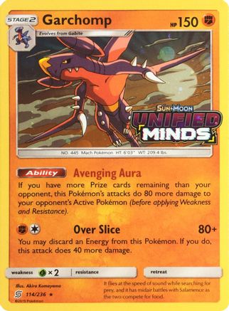 Garchomp (Cosmos Holo) (114) Holofoil - Miscellaneous Cards & Products