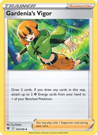 Gardenia's Vigor (143) Reverse Holofoil - Astral Radiance