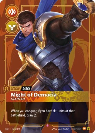 Garen – Might of Demacia (Starter) (023) - Origins: Proving Grounds