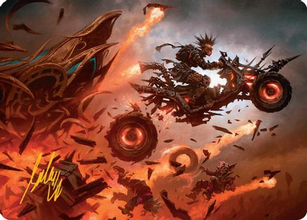Gastal Blockbuster (019s) Gold-Stamped - Art Series: Aetherdrift