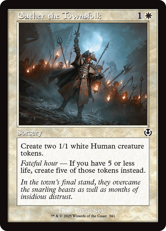 Gather the Townsfolk (Retro) (341) - Innistrad Remastered