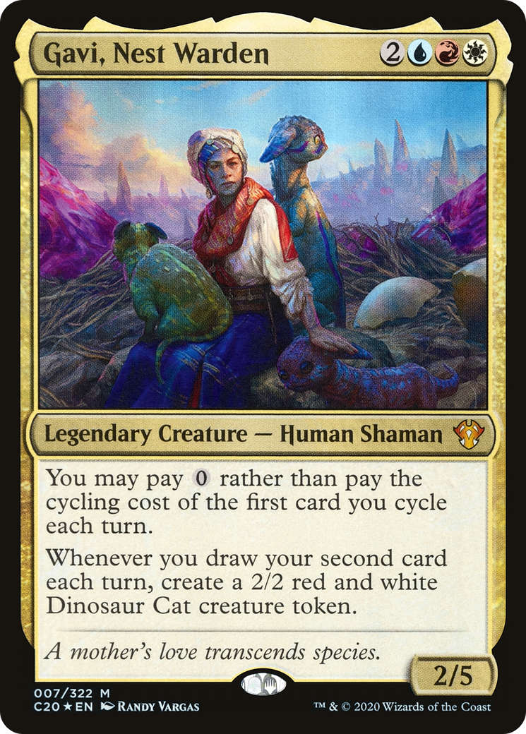 Gavi, Nest Warden (007) Foil - Commander 2020