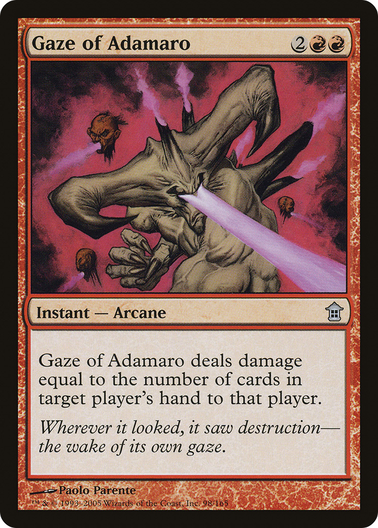 Gaze of Adamaro (098) - Saviors of Kamigawa