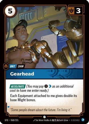 Gearhead (068) - Spiritforged