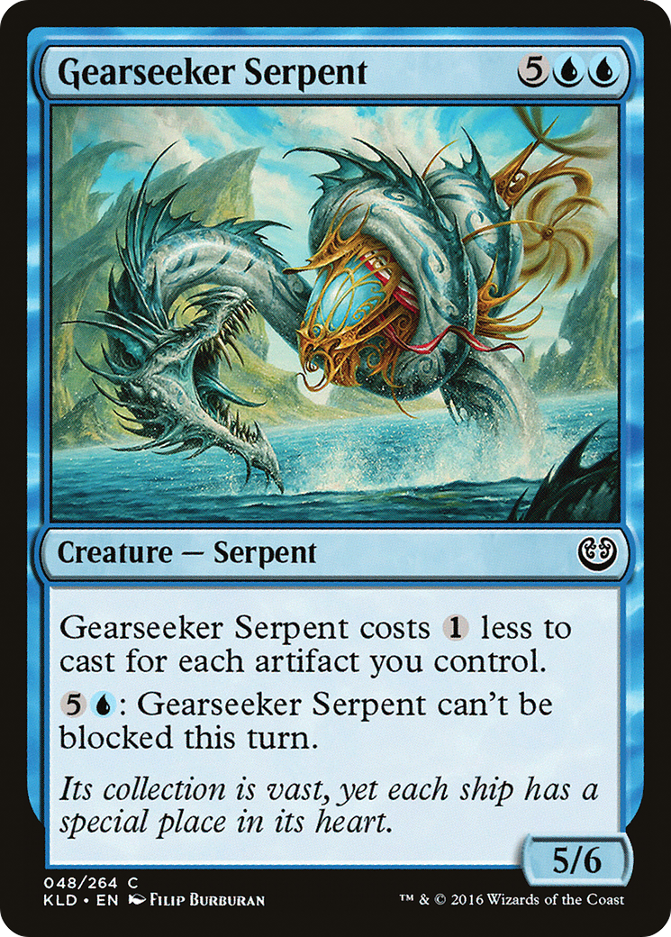 Gearseeker Serpent (048) Foil - Kaladesh
