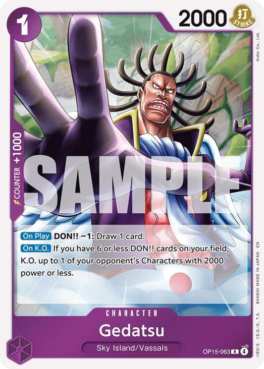 Gedatsu (OP15-063) Foil