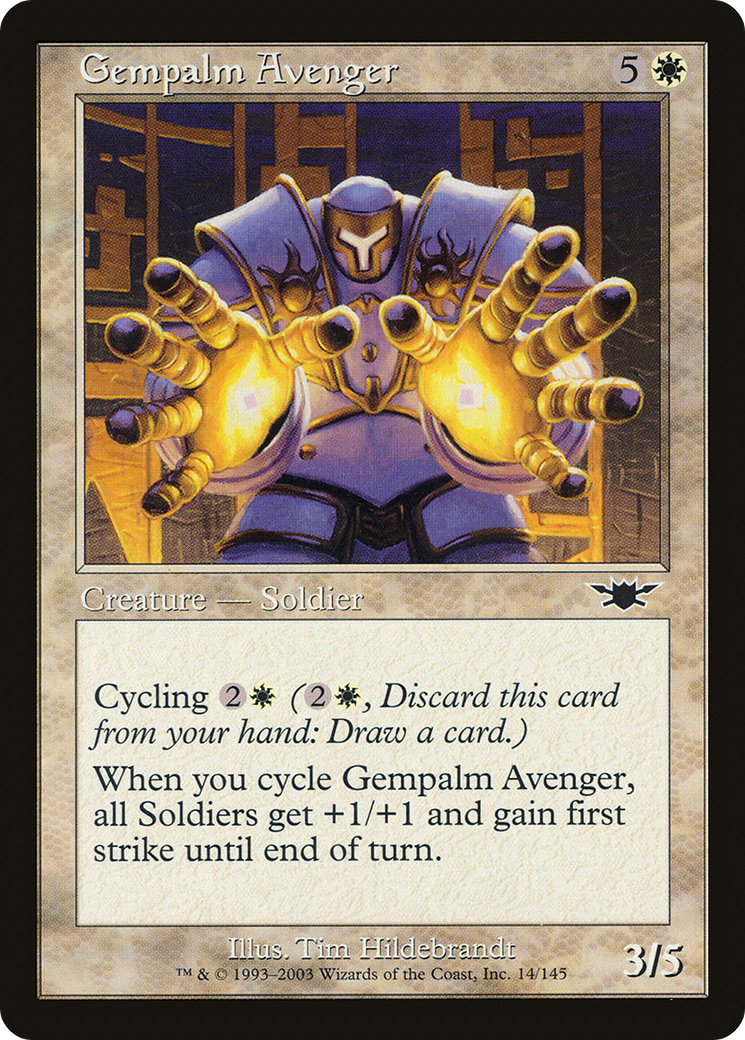 Gempalm Avenger (014) Foil - Legions