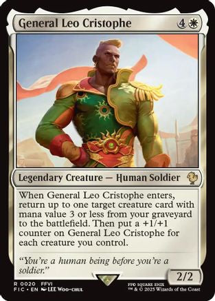 General Leo Cristophe (020) - Commander: FINAL FANTASY