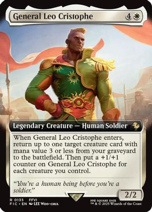 General Leo Cristophe (Extended Art) (135) - Commander: FINAL FANTASY