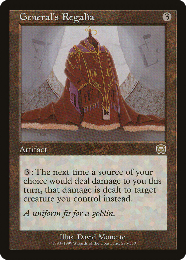 General's Regalia (295) Foil - Mercadian Masques