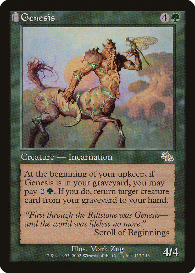 Genesis (117) Foil - Judgment