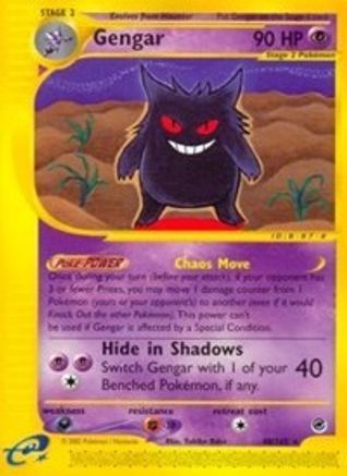 Gengar (48) Reverse Holofoil - Expedition