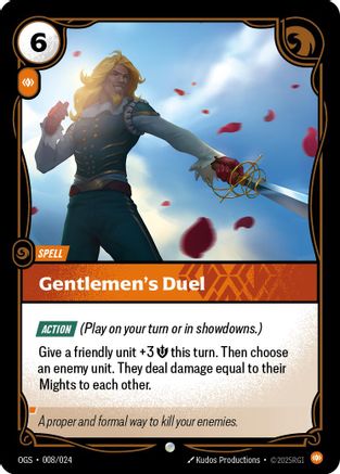 Gentlemen's Duel (008) - Origins: Proving Grounds