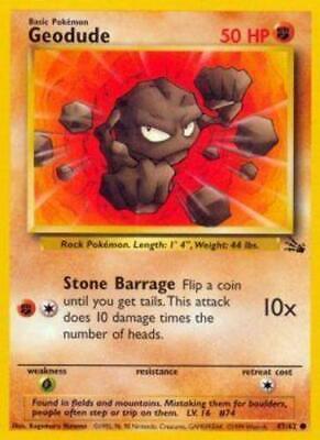Geodude (47) (Unlimited) - Fossil