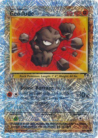 Geodude (77) Reverse Holofoil - Legendary Collection