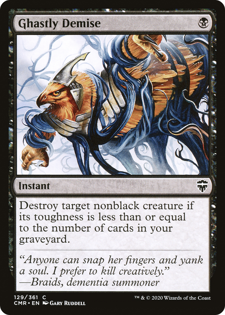 Ghastly Demise (129) - Commander Legends Foil