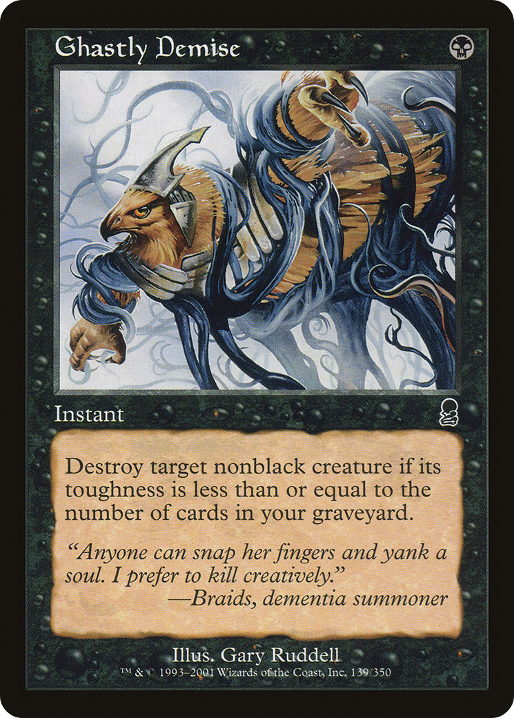 Ghastly Demise (139) Foil - Odyssey