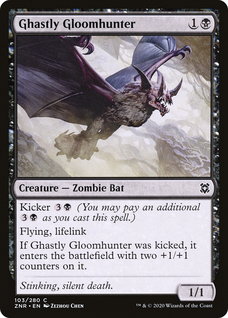 Ghastly Gloomhunter (103) - Zendikar Rising Foil