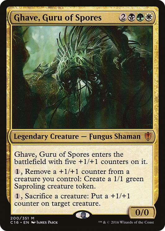 Ghave, Guru of Spores (200) - Commander 2016