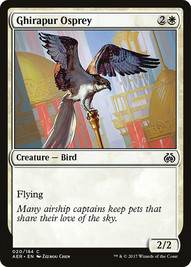 Ghirapur Osprey (020) Foil - Aether Revolt