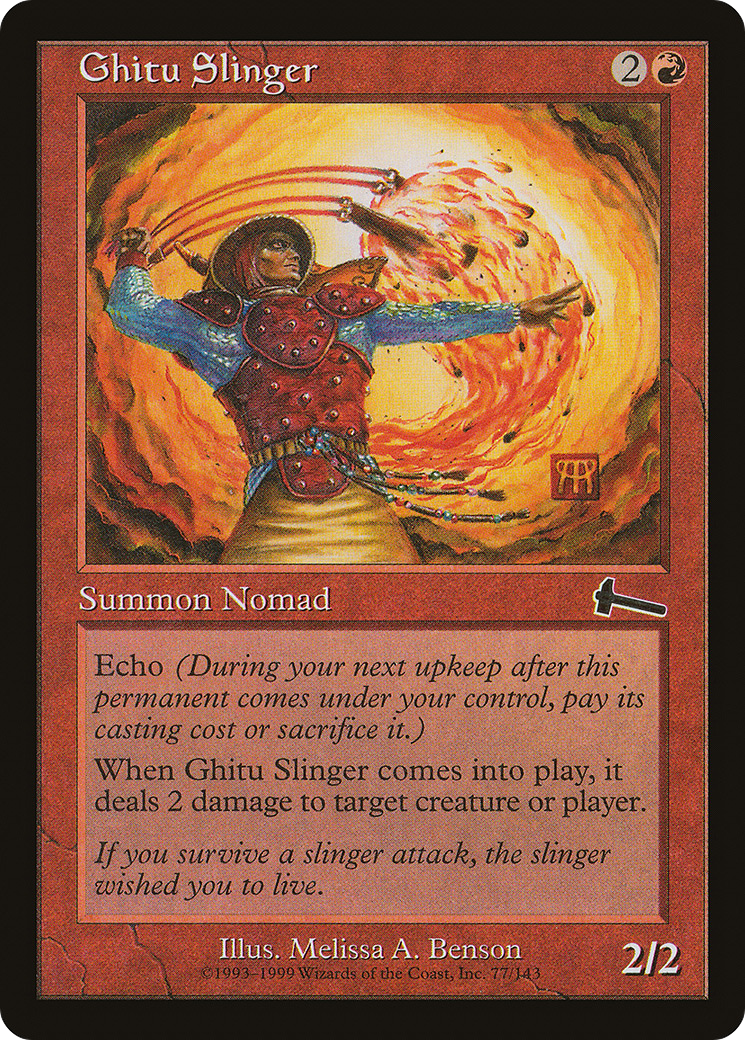 Ghitu Slinger (077) - Urza's Legacy