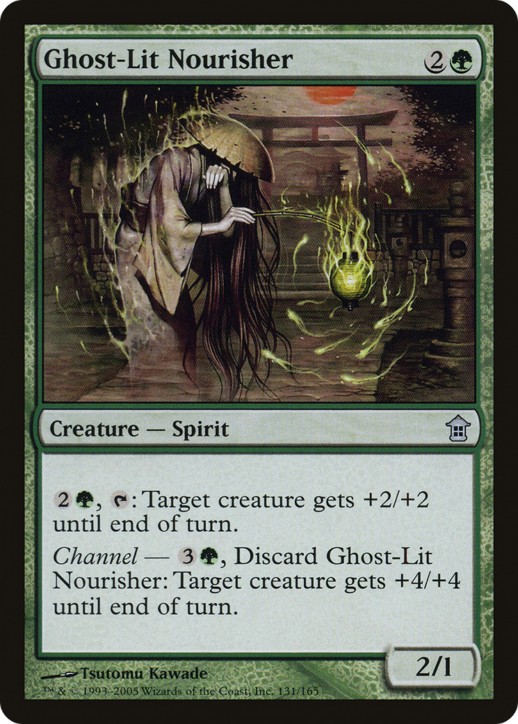 Ghost-Lit Nourisher (131) Foil - Saviors of Kamigawa