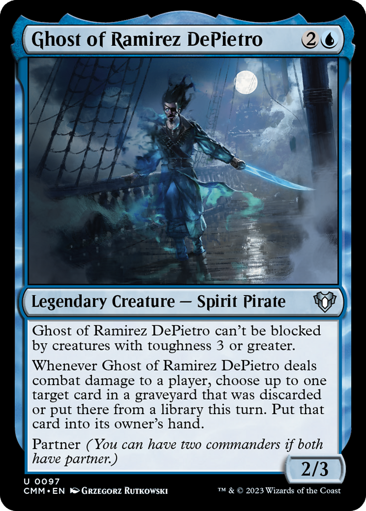 Ghost of Ramirez DePietro (097) - Commander Masters