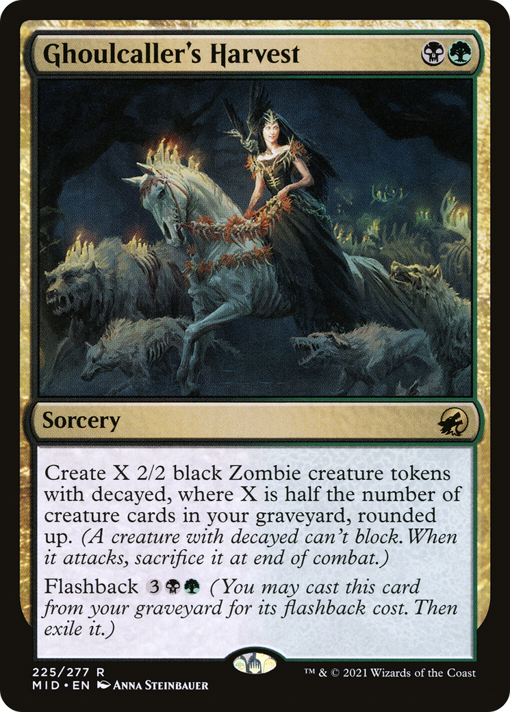 Ghoulcaller's Harvest (225) - Innistrad: Midnight Hunt Foil