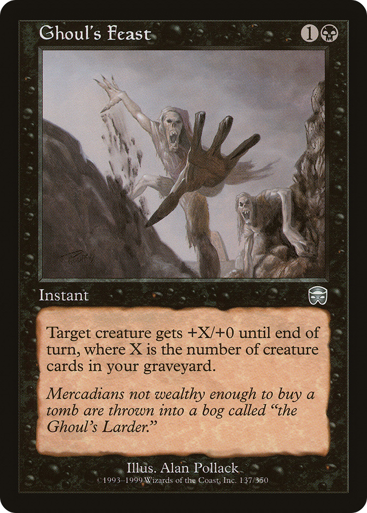 Ghoul's Feast (137) - Mercadian Masques