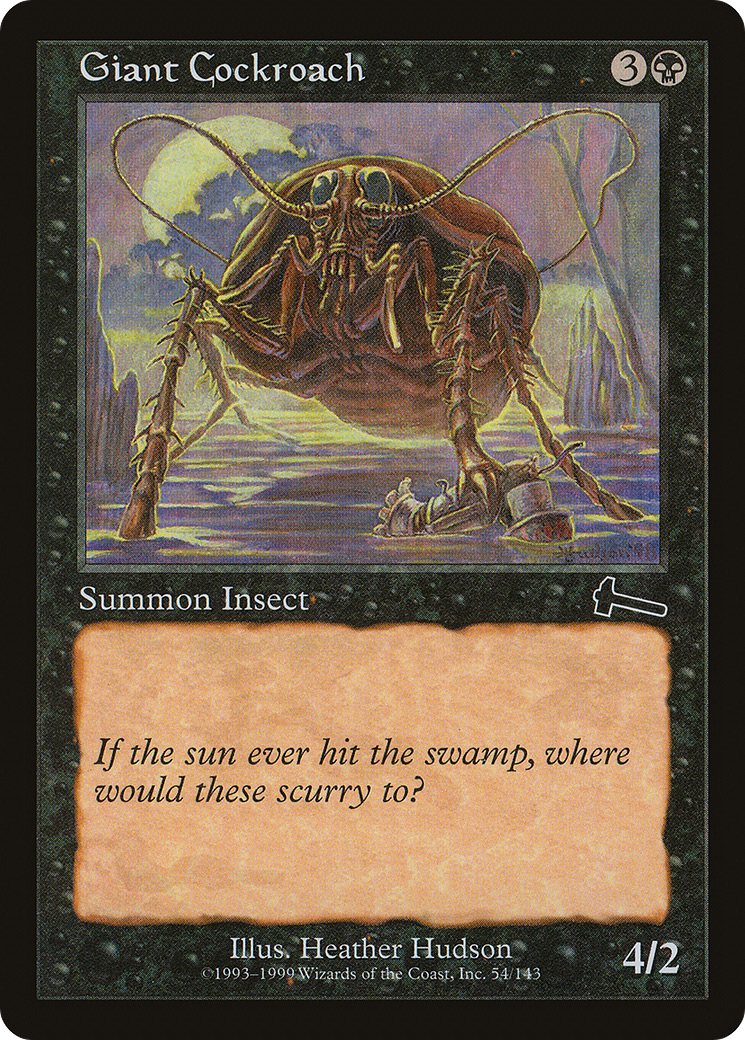 Giant Cockroach (054) - Urza's Legacy