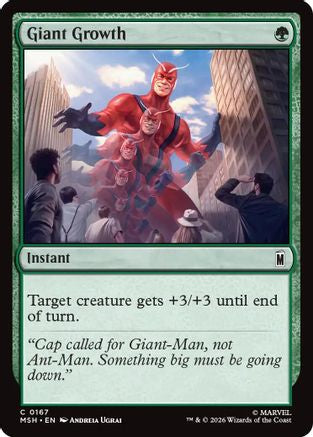 Giant Growth (167) - Marvel Super Heroes