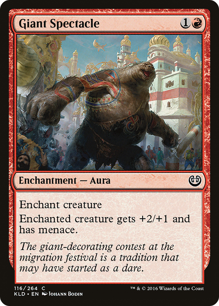 Giant Spectacle (116) Foil - Kaladesh