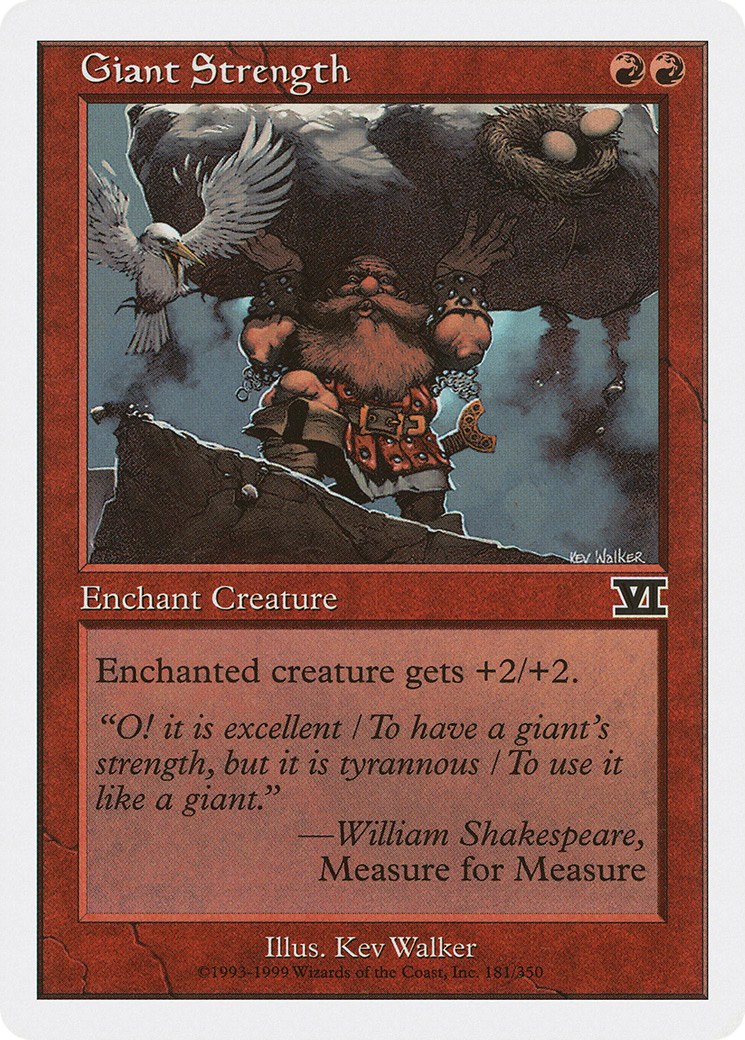 Giant Strength (181) - Classic Sixth Edition