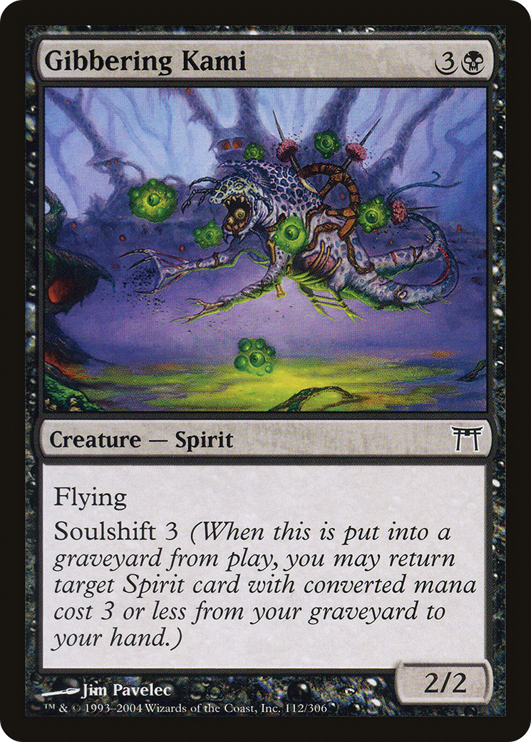 Gibbering Kami (112) - Champions of Kamigawa