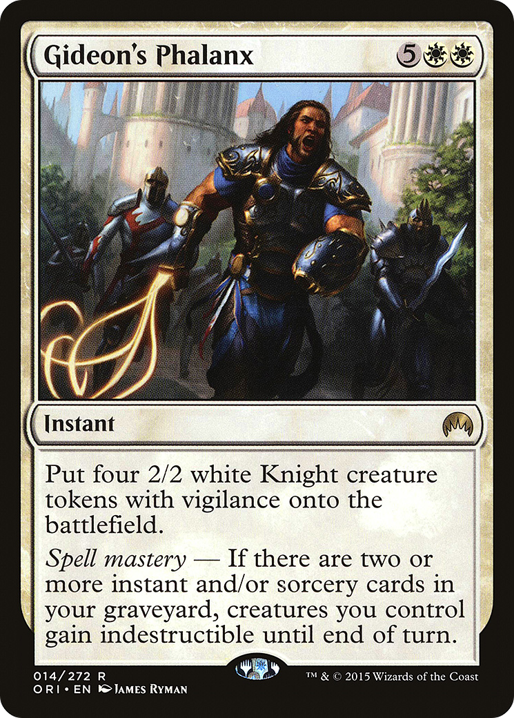 Gideon's Phalanx (014) Foil - Magic Origins
