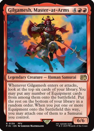 Gilgamesh, Master-at-Arms (139) Foil - FINAL FANTASY