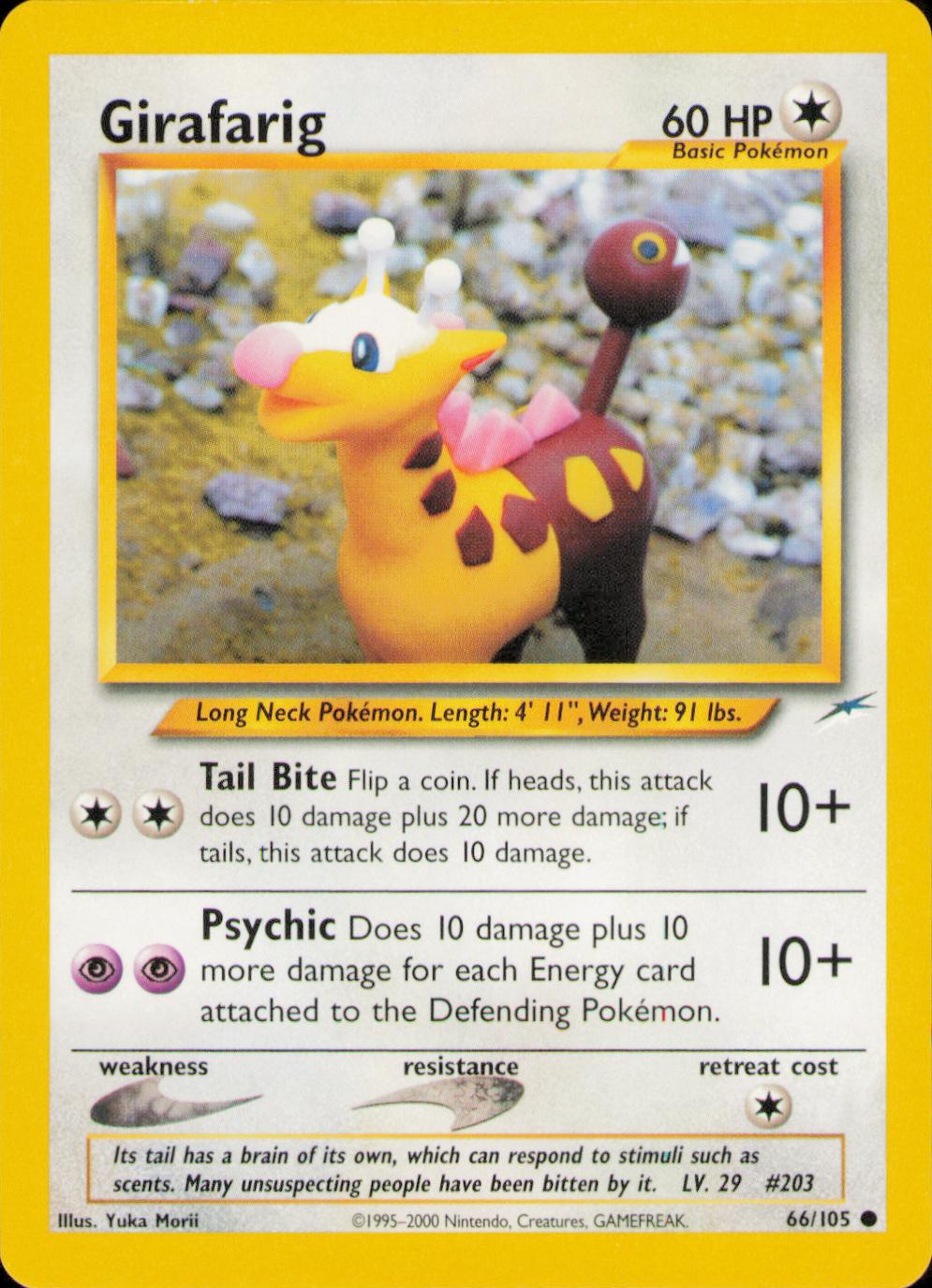 Girafarig (66) (Unlimited) - Neo Destiny
