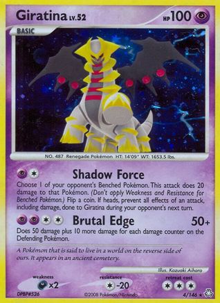 Giratina (4) Holofoil - Legends Awakened