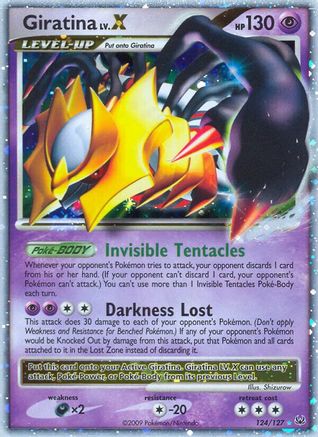 Giratina LV.X (124) Holofoil - Platinum