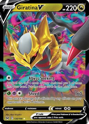 Giratina V (130) Holofoil - Lost Origin