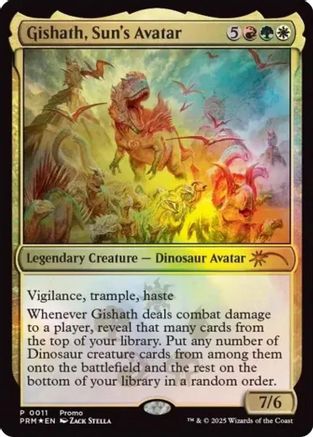 Gishath, Sun's Avatar (011) Foil - Media Promos