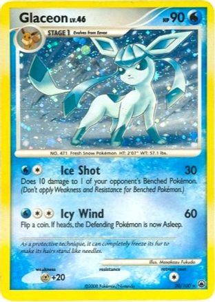 Glaceon (Deck Exclusives) (20) Holofoil - Majestic Dawn