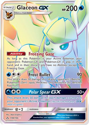 Glaceon GX (159) Holofoil - Ultra Prism