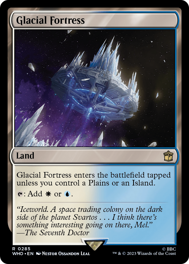 Glacial Fortress (285) Foil - Doctor Who