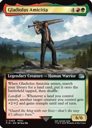 Gladiolus Amicitia (Extended Art) (489) - FINAL FANTASY
