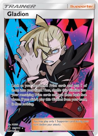 Gladion (Full Art) (109) Holofoil - Crimson Invasion
