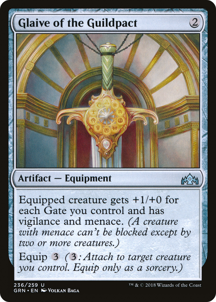Glaive of the Guildpact (236) - Guilds of Ravnica Foil