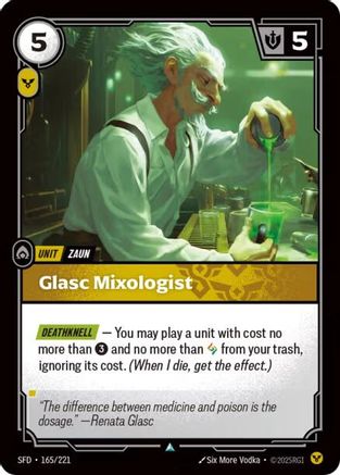Glasc Mixologist (165) - Spiritforged